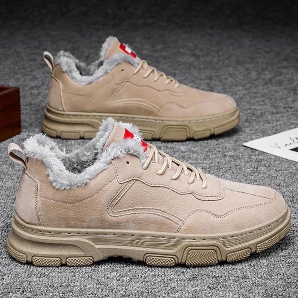 Khaki Brown Skate Shoes